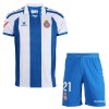 RCD Espanyol Domácí 2025-26 - Dětské Fotbalové Dresy (S/S)